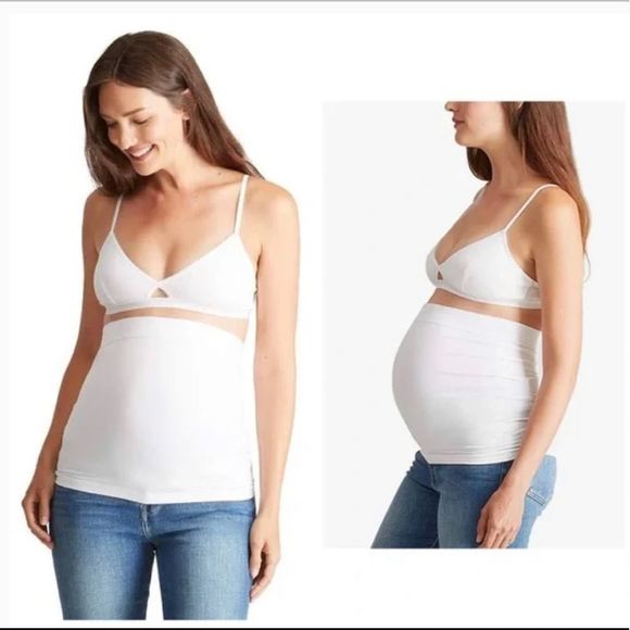 Isabel Maternity White Maternity Bellaband Belly Band - Picture 15 of 15